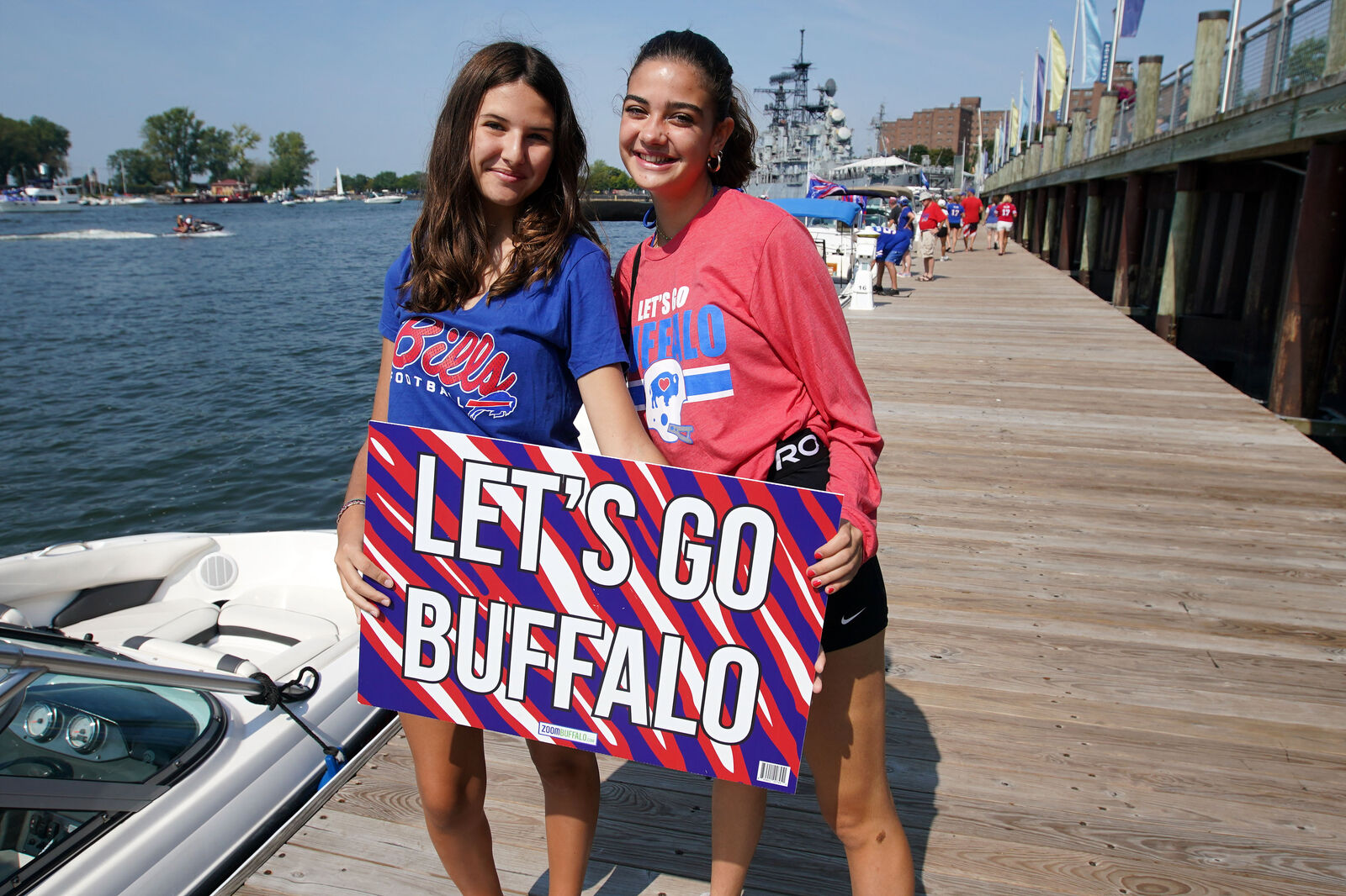 Bills Mafia Boat Parade
